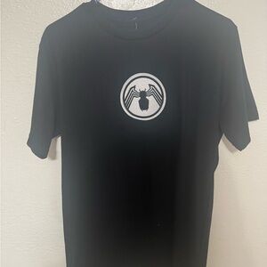 Marvel Venom Logo Men’s Black T-Shirt Medium